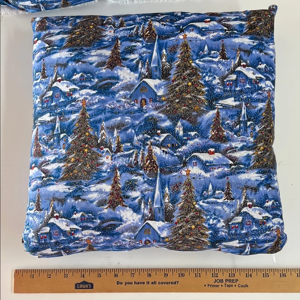 Handcrafted Winter Wonderland Holiday Throw Pillows